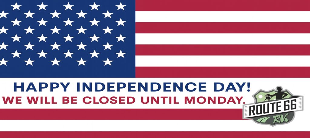 Closed July 4th, 5th, 6th